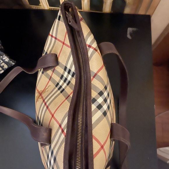 Burberry Tote Vintage Haymarket Check Pattern - Picture 2 of 6